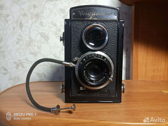 Фотоаппарат Voigtlander Brilliant Германия 1930-е