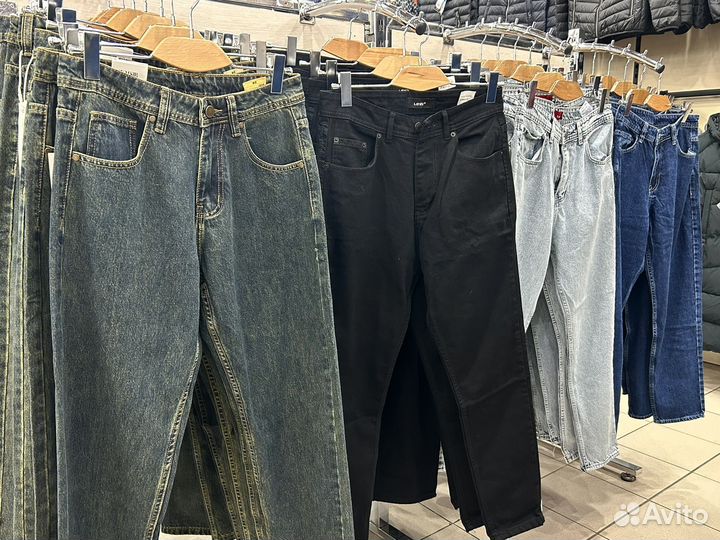 Мужские джинсы, джоггеры Zara,In-Yesir,Levi's 501