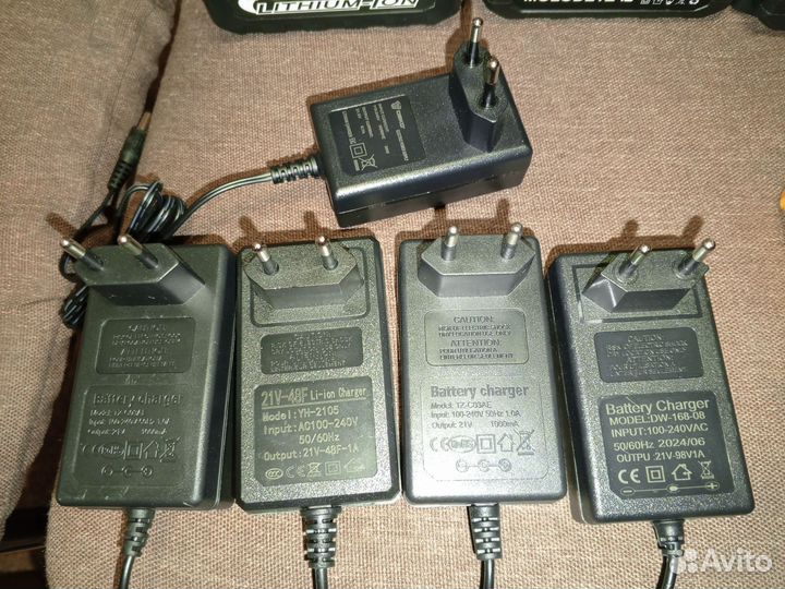 Аккумуляторы и зарядные устройства