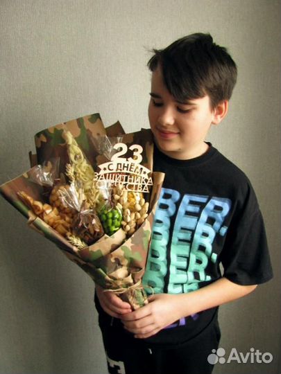 Съедобные букеты для мужчин