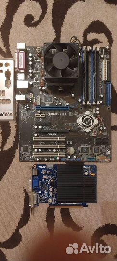 Материнская плата + процессор + озу