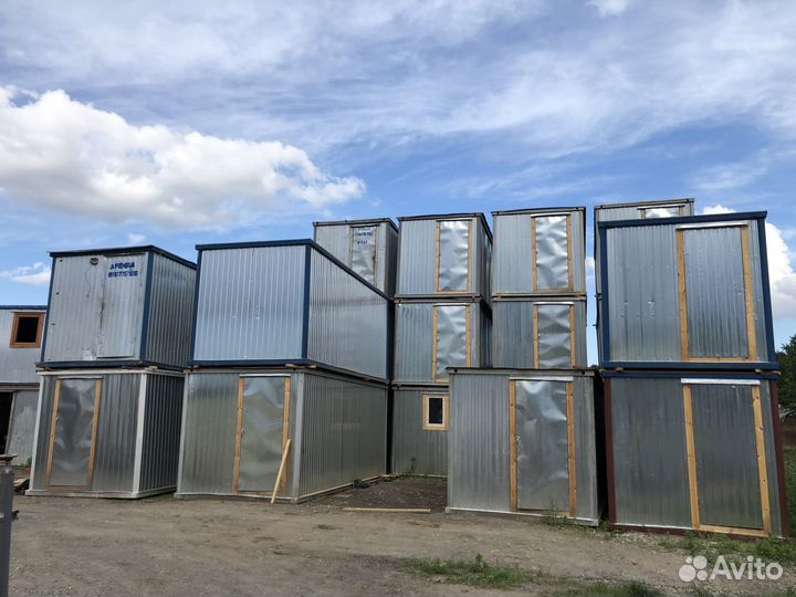 Хранение морских контейнеров, бытовок