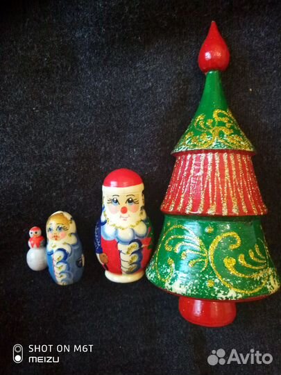 Броньматрешка-елка,Дед мороз,снегурочкаБронь