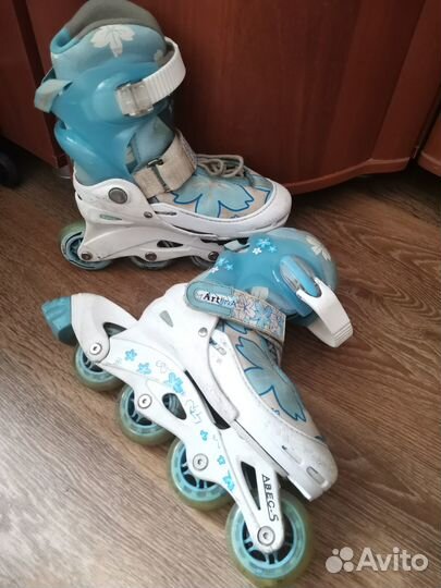 Роликовые коньки детские раздвижные р.30 - 33