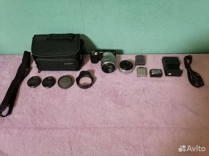Sony nex 5n + 2 объектива