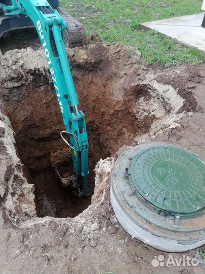 Услуги мини экскаватора услуги ямобура