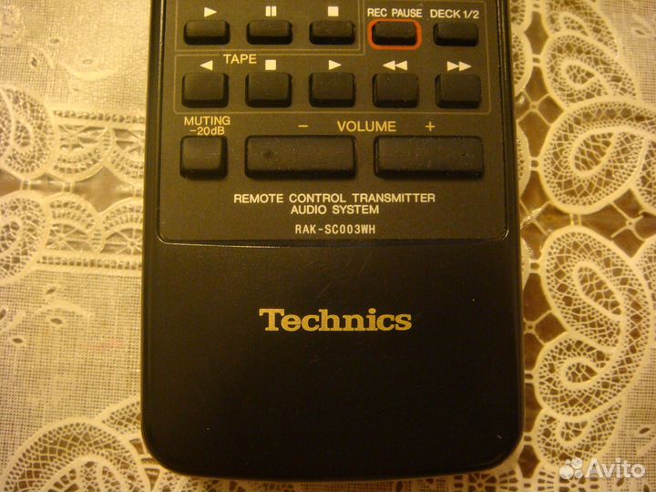 Оригинальный пульт Technics RAK-sc003wh