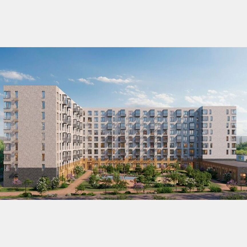 Квартира-студия, 22,3 м², 9/9 эт.