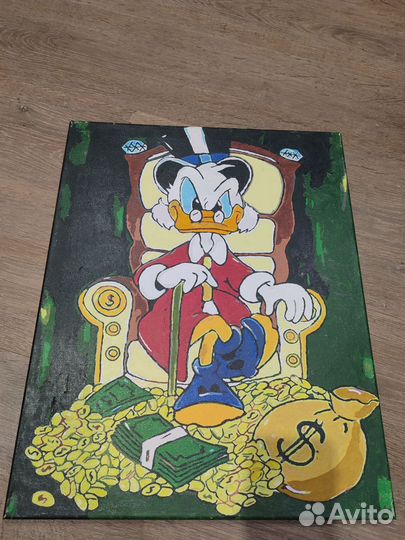 Картина интерьерная по номерам