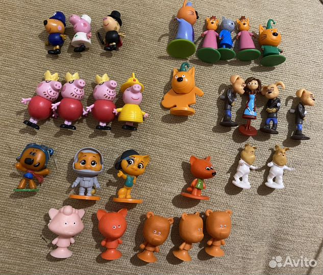 Тролли, патруль, пеппа, животные