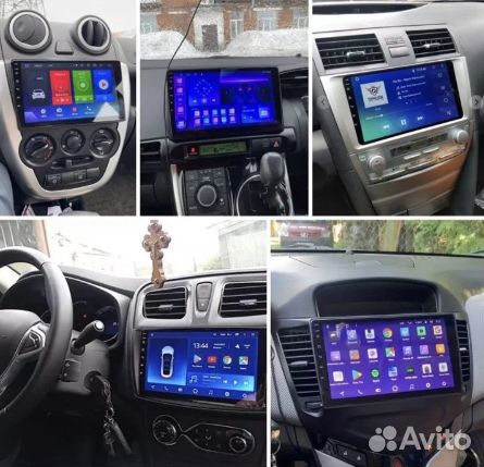 Андроид магнитолы на разные авто с рамками