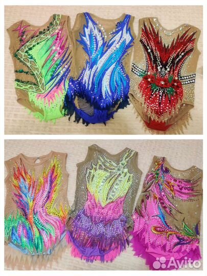 Купальники для гимнастики, фигурного катания