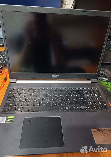 Игровой ноутбук acer aspire 7 A715-75G