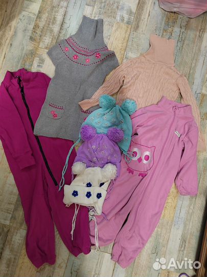Одежда для девочки пакетом. Размер 92-98