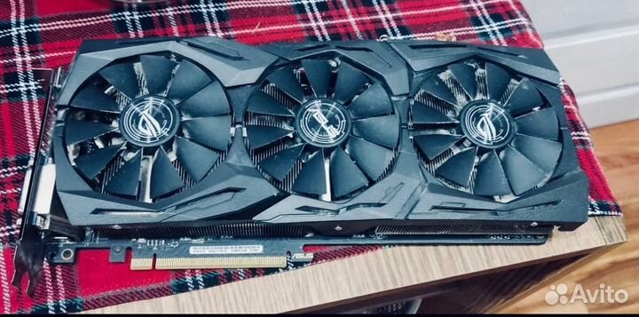 Видеокарта gtx 1070 strix