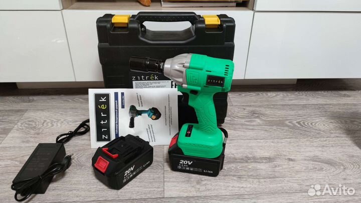 Новый аккумуляторный гайковерт 20В 200Нм