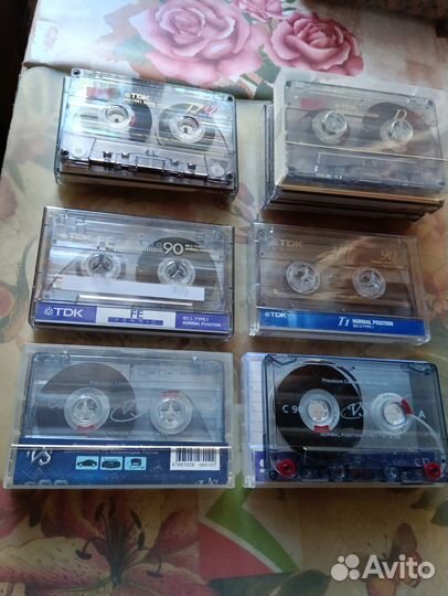 Аудиокассеты Fe/ Chrom (б/у)