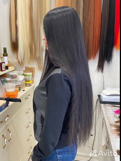 Натур.волосы для наращивания 70см