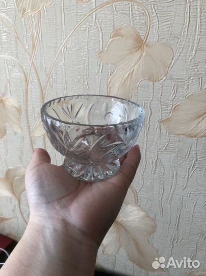 Креманки хрустальные для порционного салата