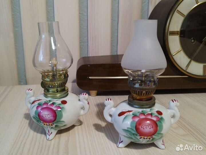 Винтажныя керосиновые лампы