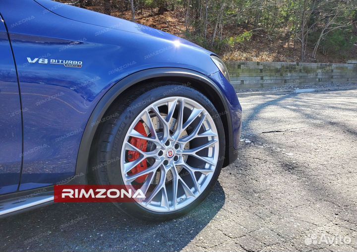 Кованые диски R22 на Mercedes GLC -Class AMG