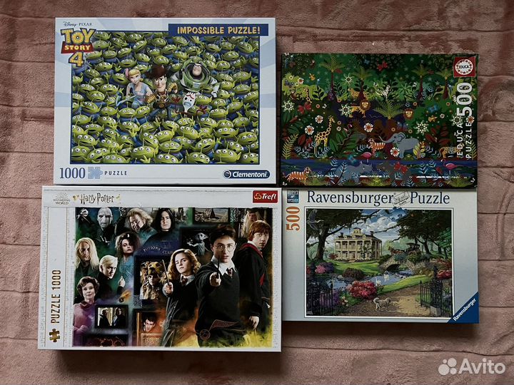Пазлы Educa, Clementoni, Ravensburger и др