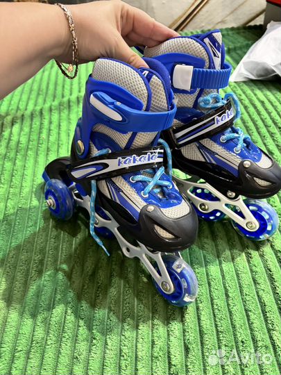 Детские ролики и защита