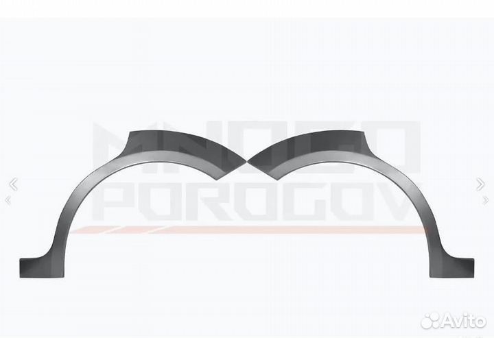 Ремонтные пороги Dodge Caliber