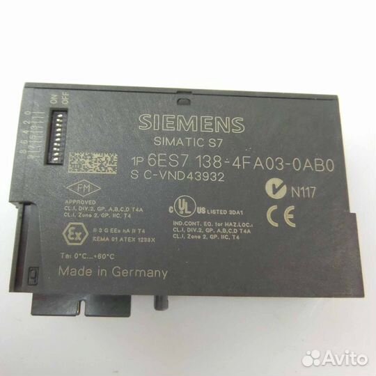 Siemens Profi Safe 6ES7138-4FA03-0AB0