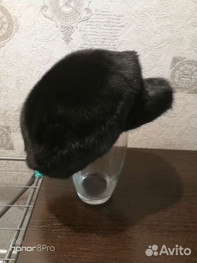 Норковая мужская кепка