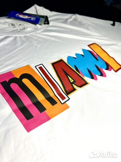 Баскетбольный лонгслив Miami Heat