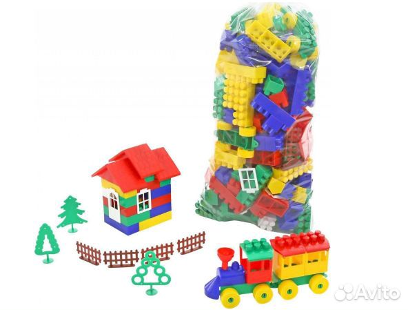 Конструктор Полесье Строитель