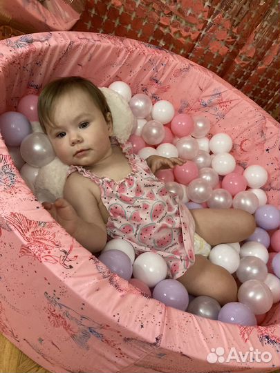 Сухой бассейн с шариками