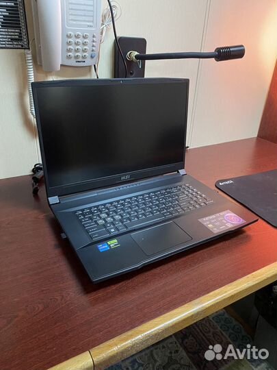 Игровой ноутбук msi katana 17
