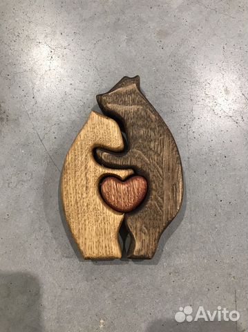 Статуэтка семья медведей