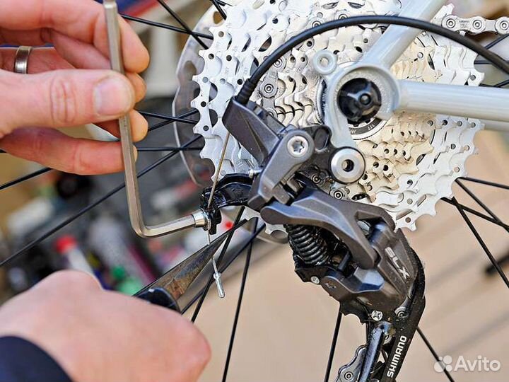 Ремонт и настройка велосипедов с выездом/без