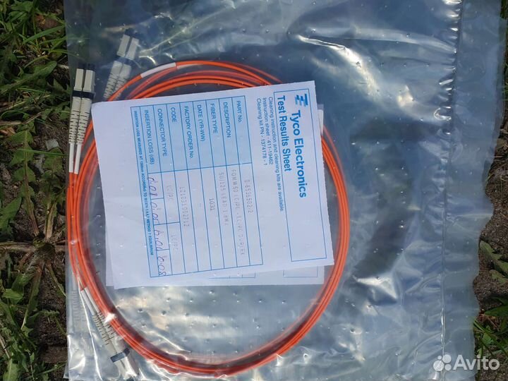 Патч корд оптический amp