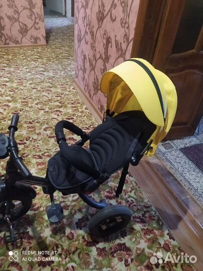 Велосипед коляска с ручкой