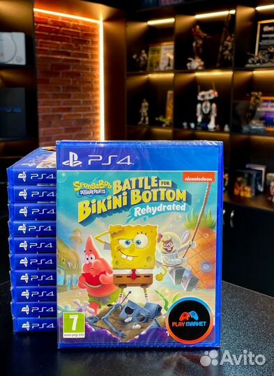 Игра PS4 SpongeBob Battle for Bikini Bottom