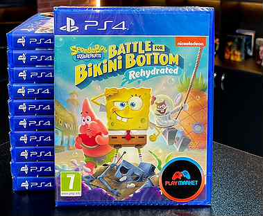Игра PS4 SpongeBob Battle for Bikini Bottom