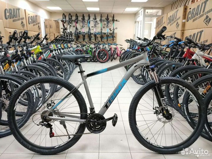 Скоростной велосипед Серый новый