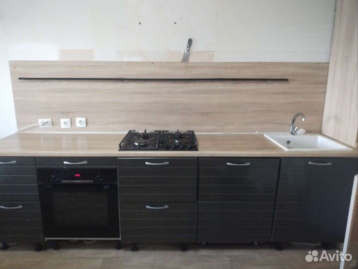 Рейлинг для кухни черный + доп аксессуары