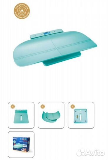 Весы электронные с лотком для новорожденных Maman