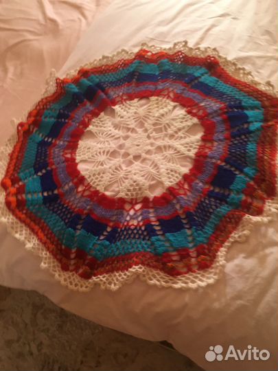 Салфетка кружевная ручной работы