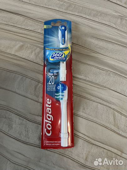 Сменные насадки на зубную щетку Colgate 360 новые
