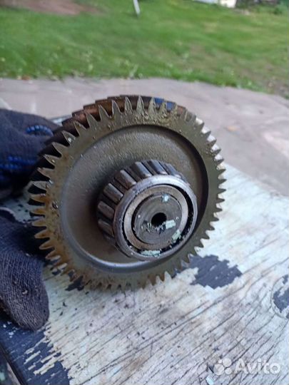 Вал шестерня главная пара 09g