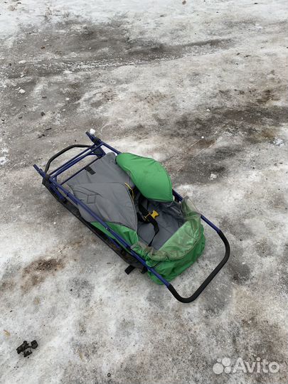 Детские санки коляска