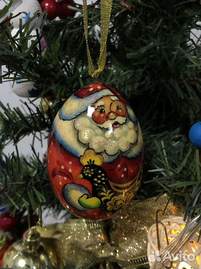 Набор елочных игрушек White nights