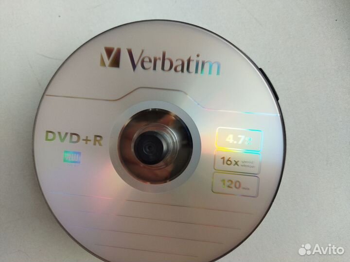 Чистые DVD- и CD-диски