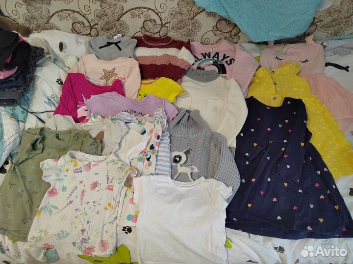 Пакет вещей для девочки 92, 98, 104